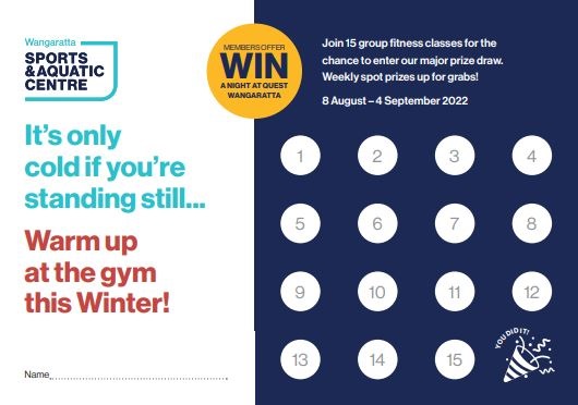 Winter Challenge Card